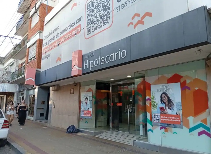 Anuncian el cierre de la sucursal Tandil del Banco Hipotecario